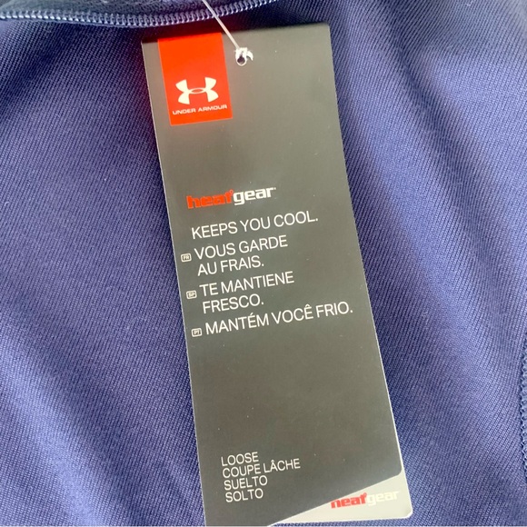 Under Armour Girl’s Half Zip Heat Guard Pull Over Long Sleeve Size YXL - Picture 5 of 6